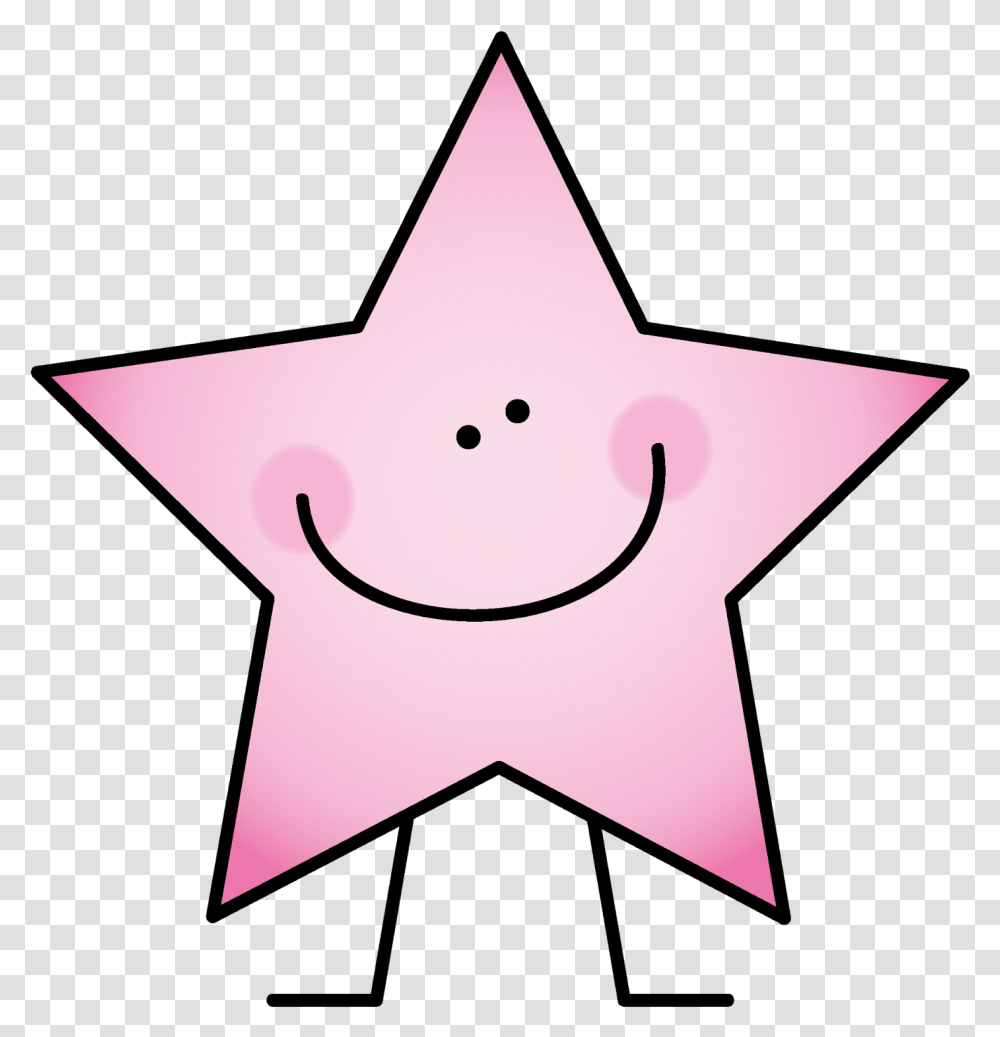 Star Smiling, Star Symbol Transparent Png