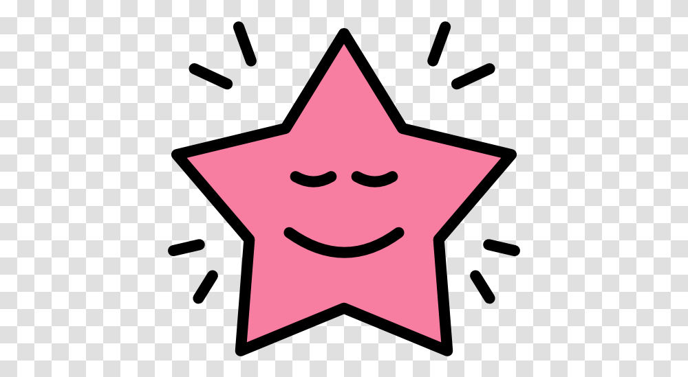 Star Star Icon Smile, Star Symbol,  Transparent Png