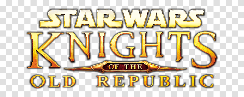 Star Star Wars Knights Of The Old Republic Logo, Word, Pac Man, Game, Slot Transparent Png