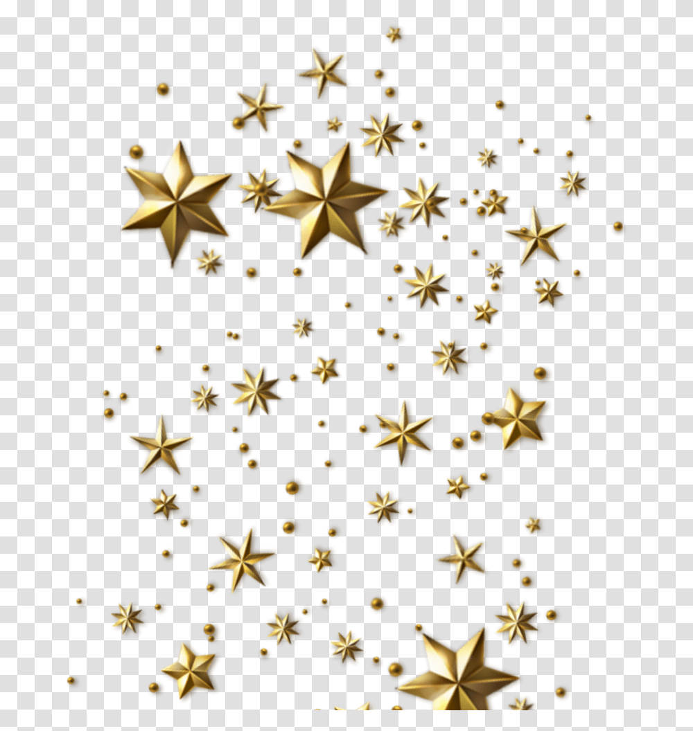 Star Stars Gold Christmas Motif, Star Symbol, Chandelier, Lamp Transparent Png