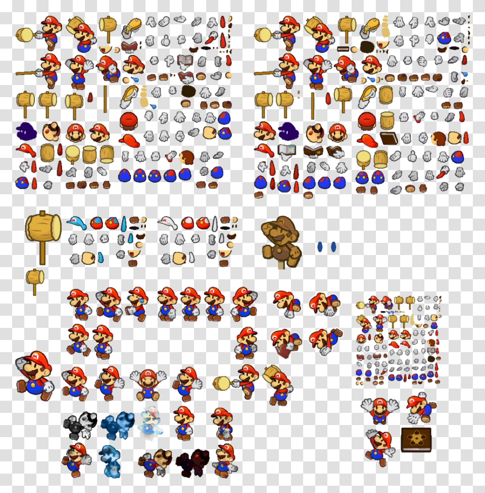 Star Sticker Bros Mario Paper Art Paper Mario 64 Sprites, Pac Man, Super Mario, Christmas Tree, Ornament Transparent Png