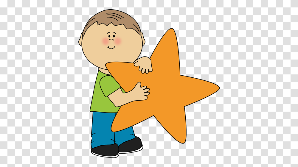 Star Student Mrs H Clipart Clipartlook Boy Holding A Star, Star Symbol, Baby, Shark, Sea Life Transparent Png