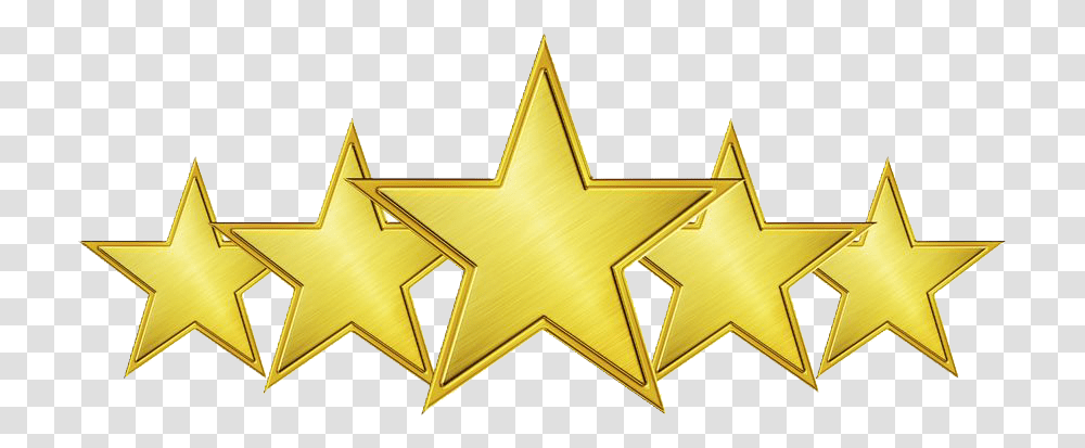 Star, Star Symbol, Cross, Gold Transparent Png