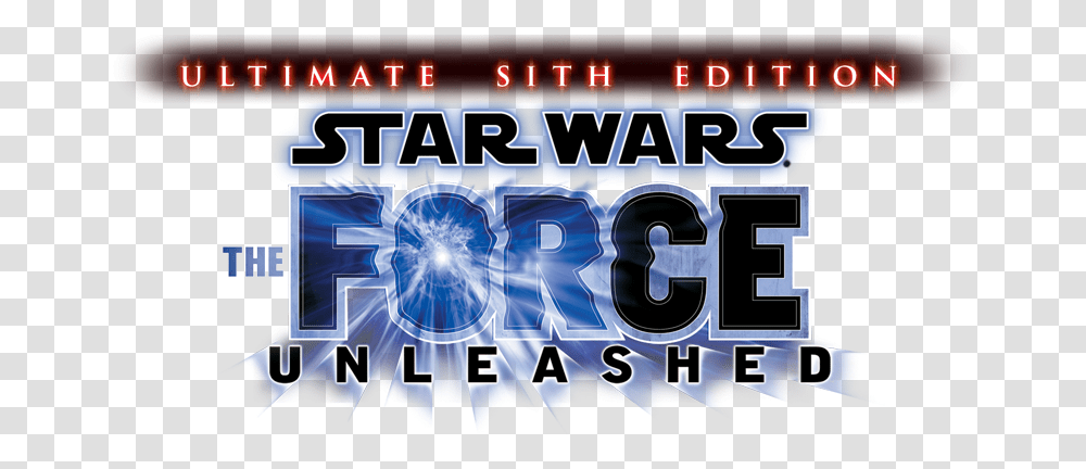 Star The Force Unleashed Parallel, Text, Alphabet, Flare, Light Transparent Png