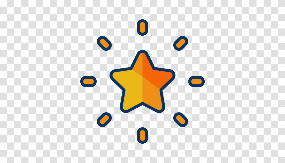 Star Tree Christmas Decoration Decorate Icon, Star Symbol Transparent Png