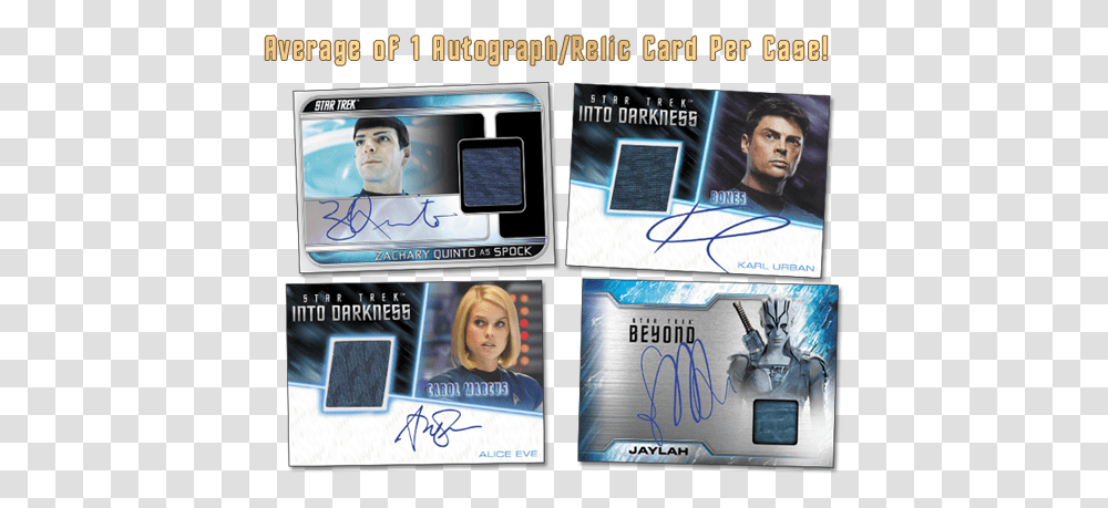 Star Trek Beyond Trading Cards Rittenhouse Archives Readers, Person, Text, Monitor, Screen Transparent Png