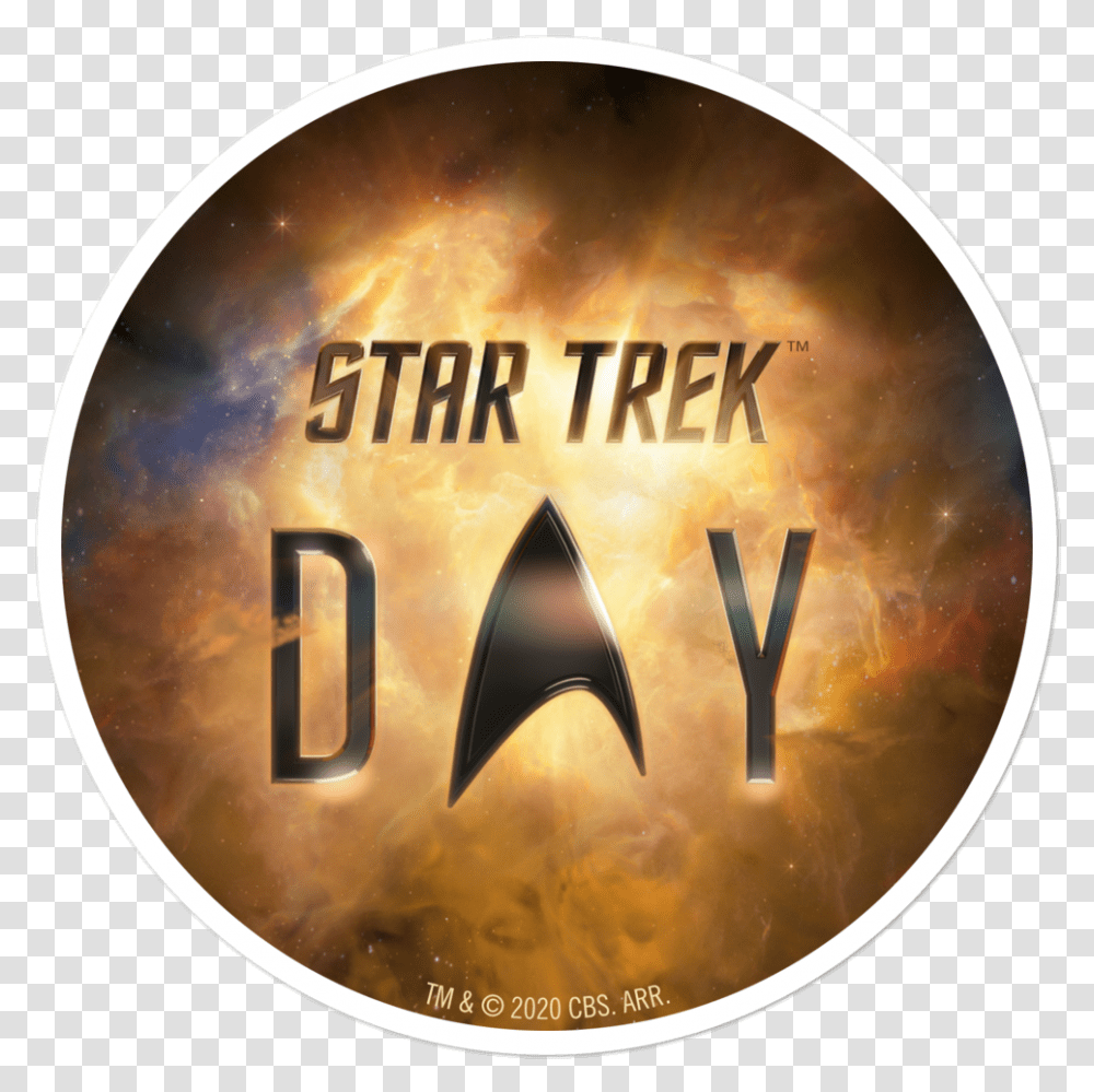 Star Trek Day Logo Die Cut Sticker Star Trek Day Logo, Text, Poster, Advertisement, Sport Transparent Png