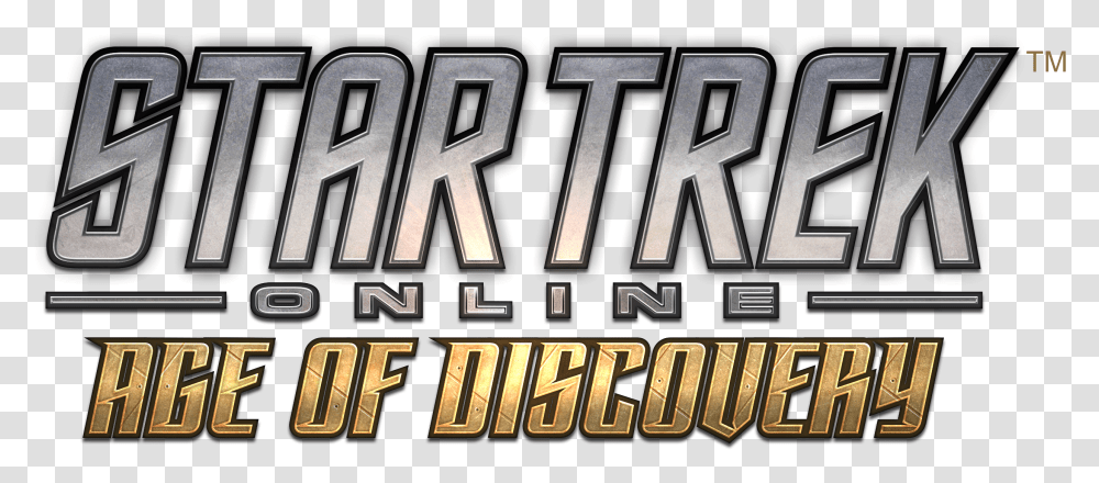 Star Trek Discovery Logo Star Trek Online Age Of Discovery Logo, Word, Alphabet, Sport Transparent Png