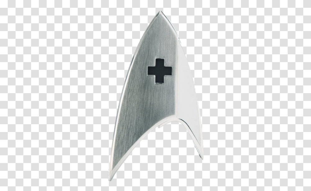 Star Trek Discovery Replica 11 Magnetic Starfleet Emblem, Weapon, Weaponry, Blade Transparent Png