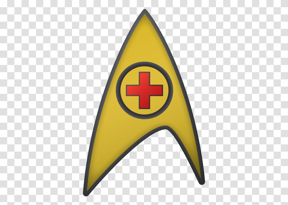 Star Trek Enterprise Ncc 1701 Enterprise Medical 2260s Vertical, Logo, Symbol, Trademark, First Aid Transparent Png