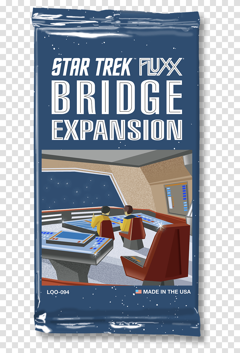 Star Trek Fluxx Bridge Expansion, Poster, Advertisement, Flyer, Paper Transparent Png