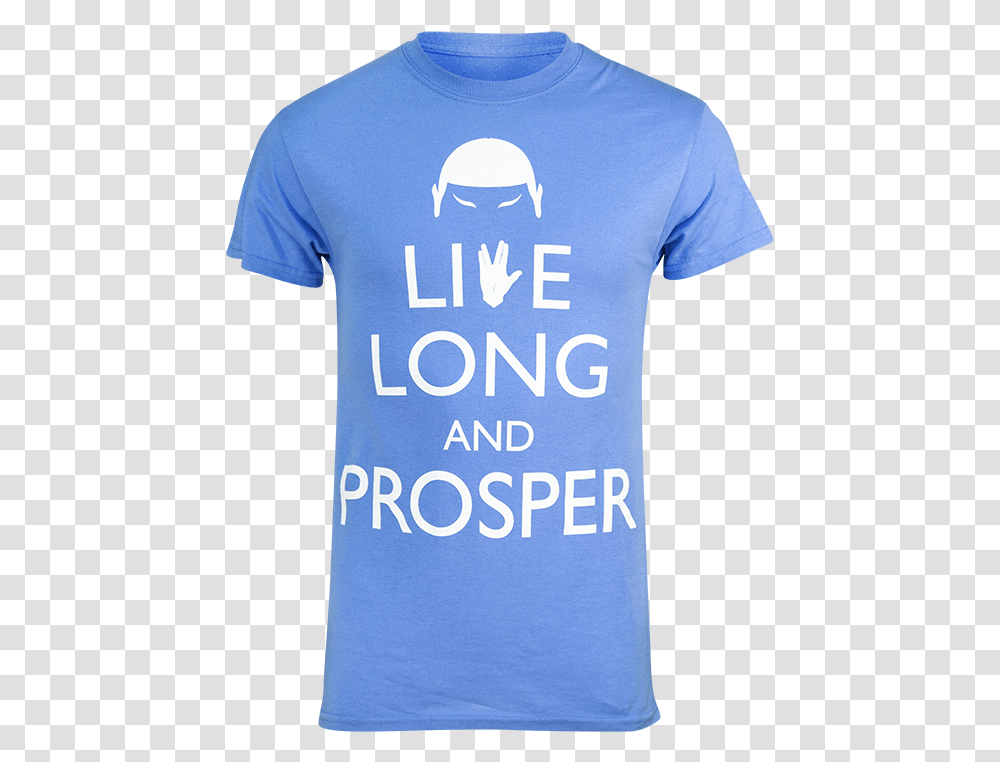 Star Trek Live Long Amp Prosper Running Shirt Active Shirt, Apparel, T-Shirt, Word Transparent Png