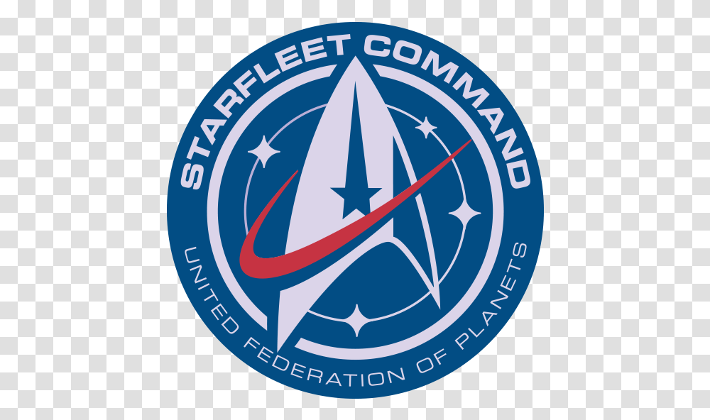 Star Trek Logo Emblem, Symbol, Trademark, Label, Text Transparent Png