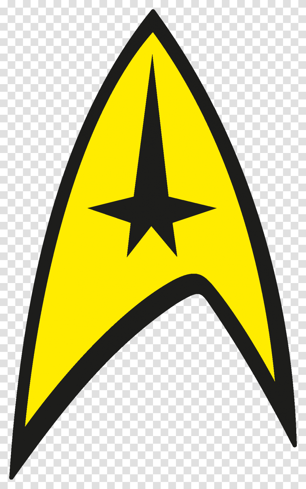 Star Trek Shirt Symbol, Star Symbol Transparent Png