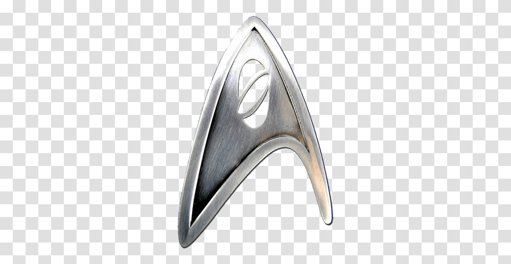 Star Trek Star Trek Insigne, Handle, Silver, Blade, Weapon Transparent Png