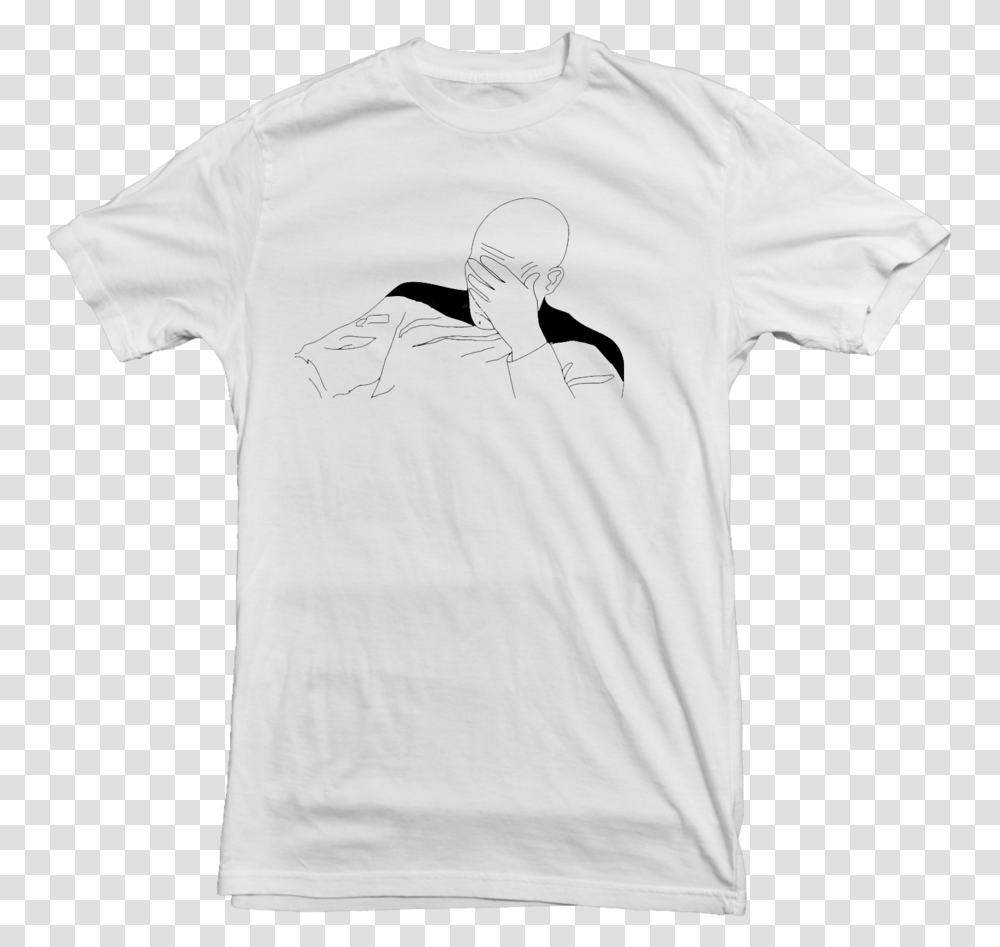 Star Trek T Shirt Face Palm Nick Foles Super Bowl Shirt, Apparel, T-Shirt Transparent Png