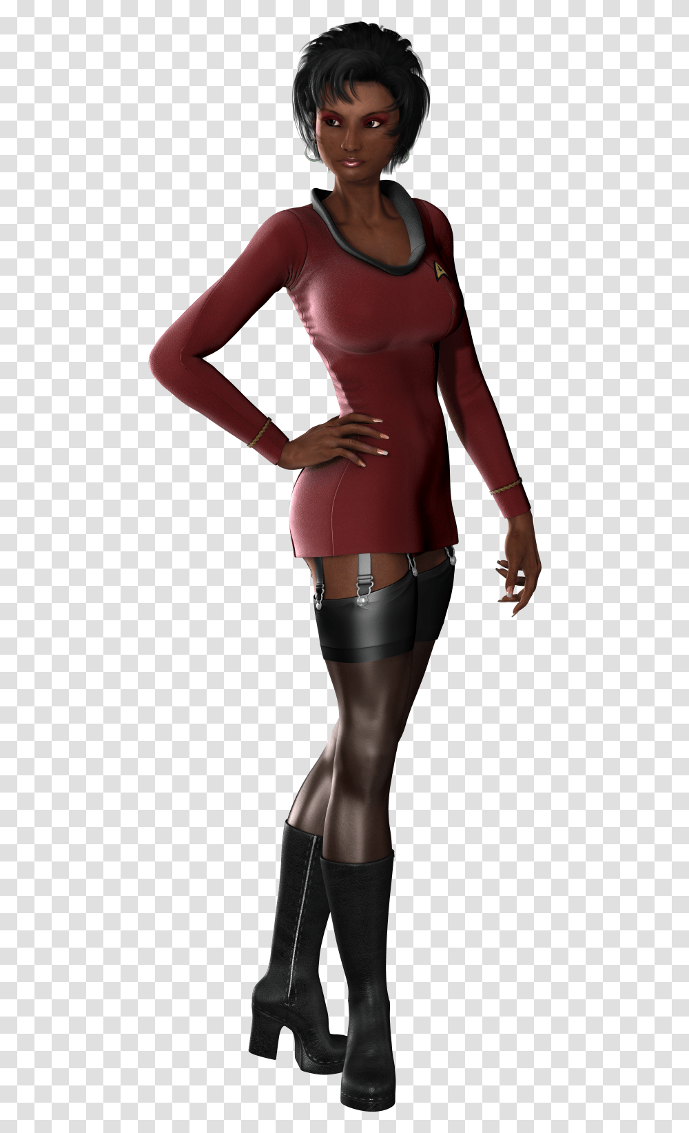 Star Trek Uhura, Apparel, Person, Sleeve Transparent Png