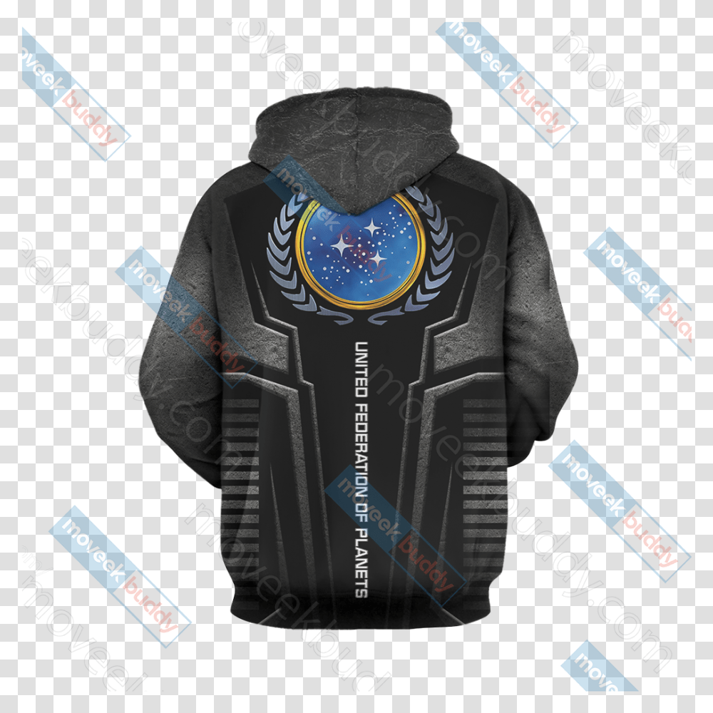 Star Trek United Federation Of Planets, Clothing, Apparel, Sweatshirt, Sweater Transparent Png
