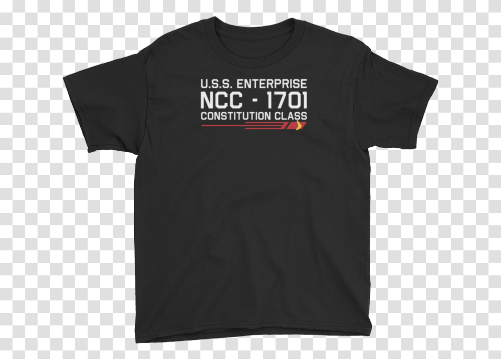Star Trek Uss Enterprise 1701 Kid's T Shirt Mcr Merch 2019, Apparel, T-Shirt Transparent Png