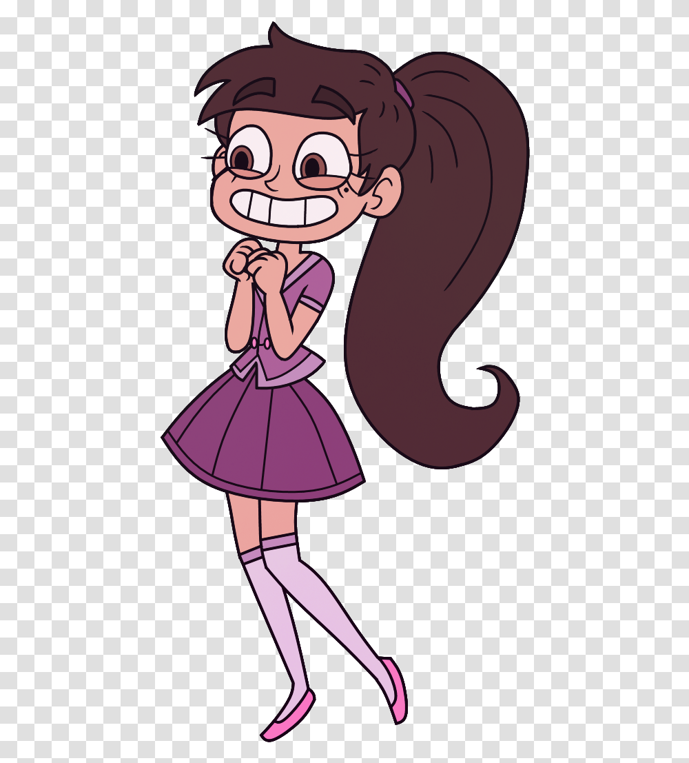Star Vs The Forces Of Evil Marco Girl, Label, Book Transparent Png