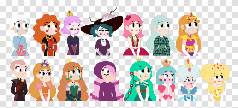 Star Vs The Forces Of Evil Star Vs The Forces Of Evil All Queens Of Mewni, Comics, Book Transparent Png