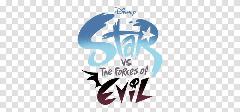 Star Vs. The Forces Of Evil, Poster, Advertisement, Calligraphy Transparent Png