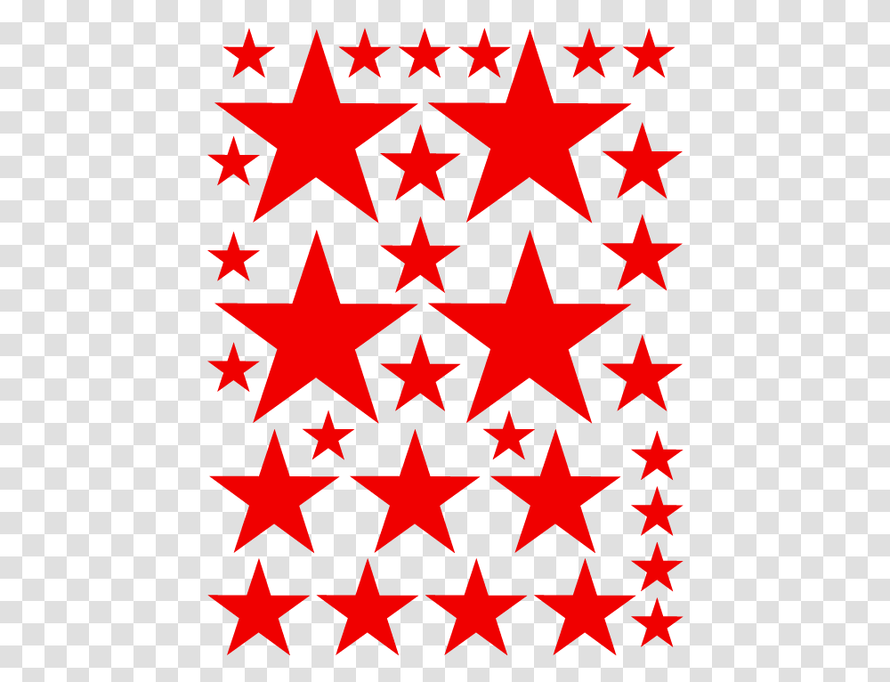 Star Wall Decals In Red Stars Vinyl, Rug, Star Symbol, Maroon Transparent Png