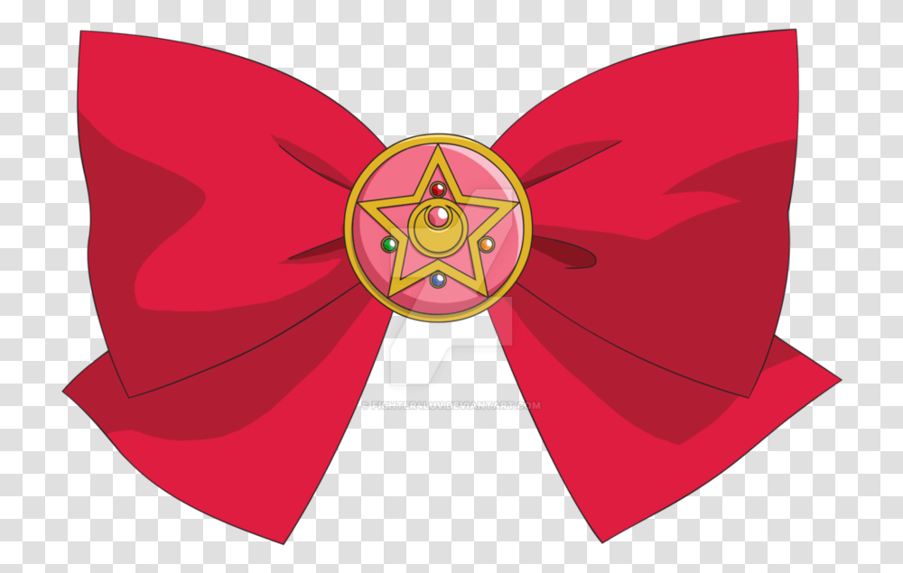 Star Wand With Ribbon Clipart Image Freeuse Library Sailor Moon Brooch Bow, Tie, Accessories, Pattern, Necktie Transparent Png