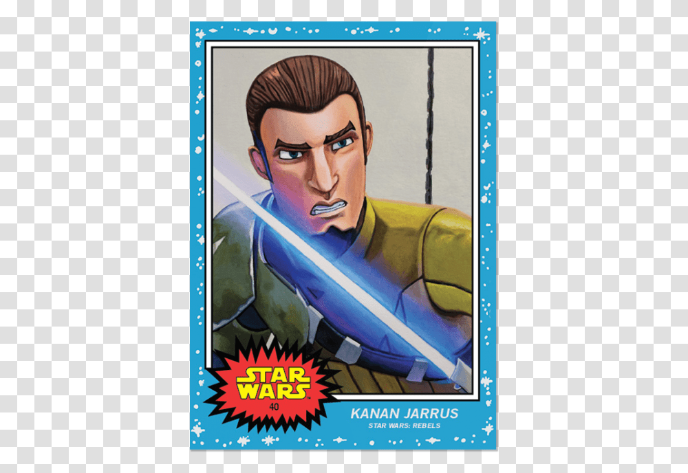 Star Wars 9 Topps, Poster, Advertisement, Person, Human Transparent Png