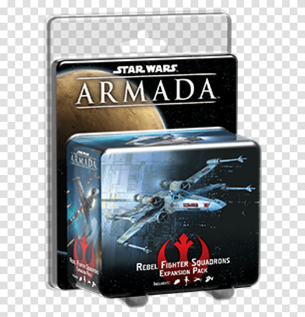 Star Wars Armada Rebel Fighter Squadrons Expansion, Electronics, Poster, Advertisement, Magazine Transparent Png