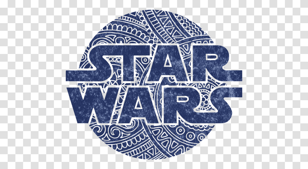 Star Wars Art Logo Blue Tshirt Emblem, Label, Text, Cross, Symbol Transparent Png
