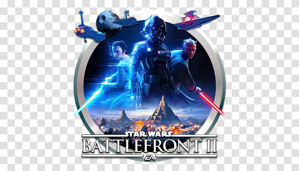 Star Wars Battlefront 2 Powerful Star Wars Battlefront 2, Helmet, Clothing, Person, Advertisement Transparent Png