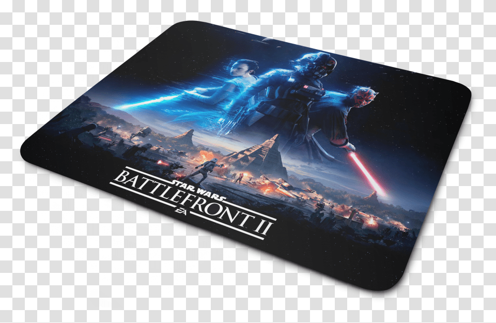 Star Wars Battlefront Ii Image With Universe, Person, Poster, Advertisement, Mat Transparent Png