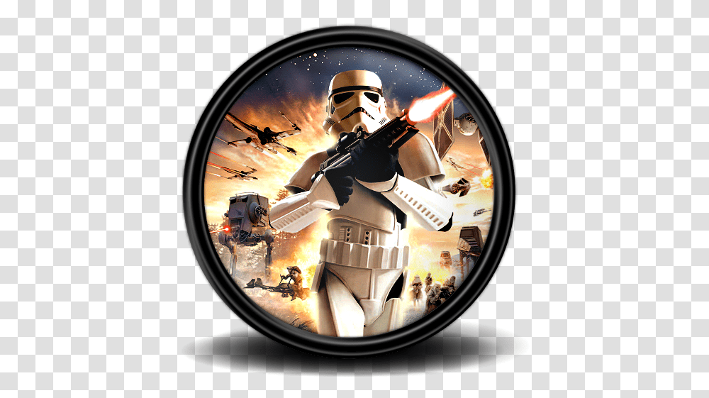 Star Wars Battlefront New 2 Icon Mega Games Pack 39 Agario Star Wars Skin, Person, Helmet, Window, Disk Transparent Png