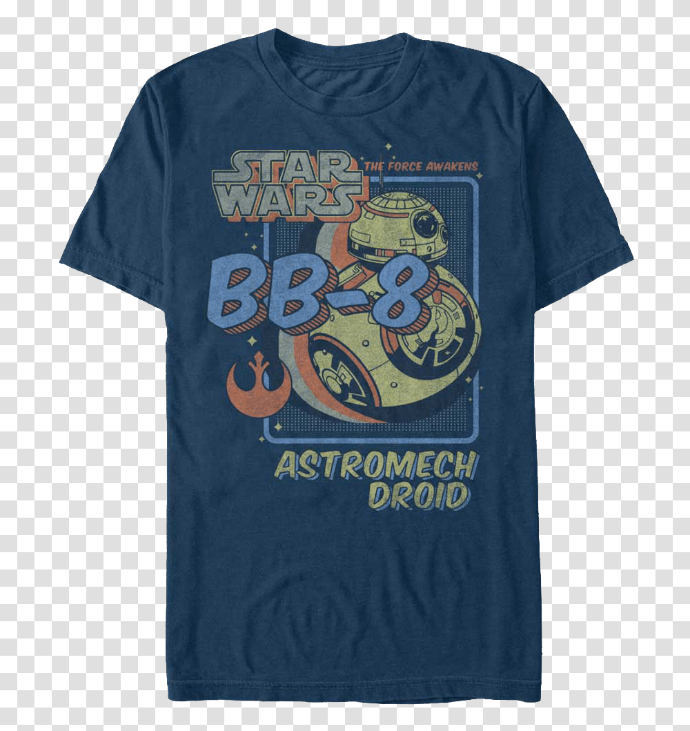 Star Wars Bb Cartoon 8, Clothing, Apparel, T-Shirt Transparent Png