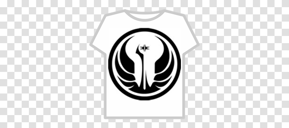 Star Wars Black Rebel Jedi Symbol Roblox Star Wars Old Republic Logo, Stencil, Emblem, Armor, Clothing Transparent Png