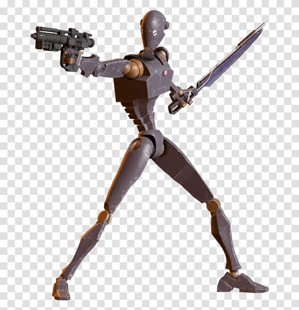 Star Wars Bx Commando Droid, Figurine, Robot, Toy Transparent Png