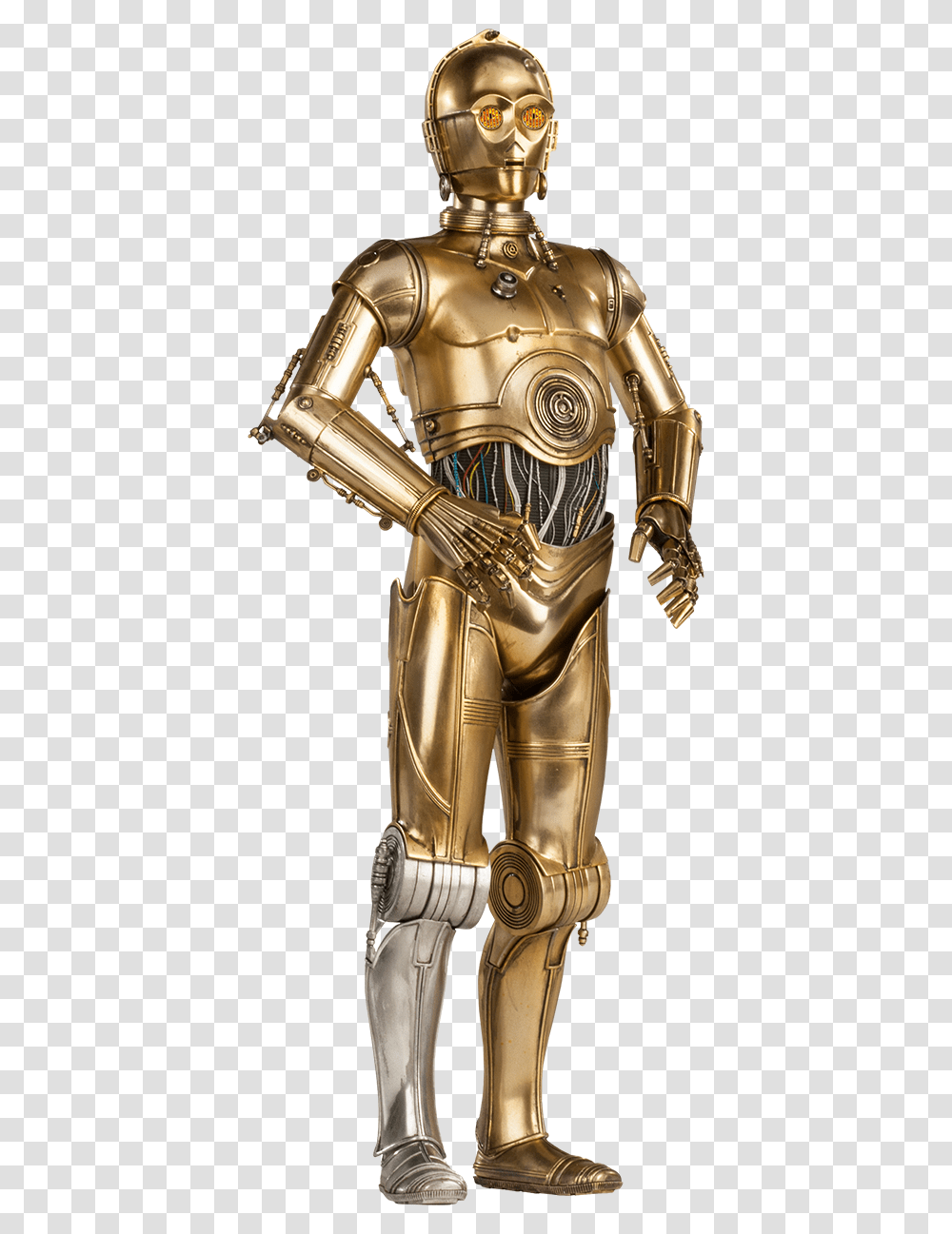 Star Wars C3po, Bronze, Robot Transparent Png