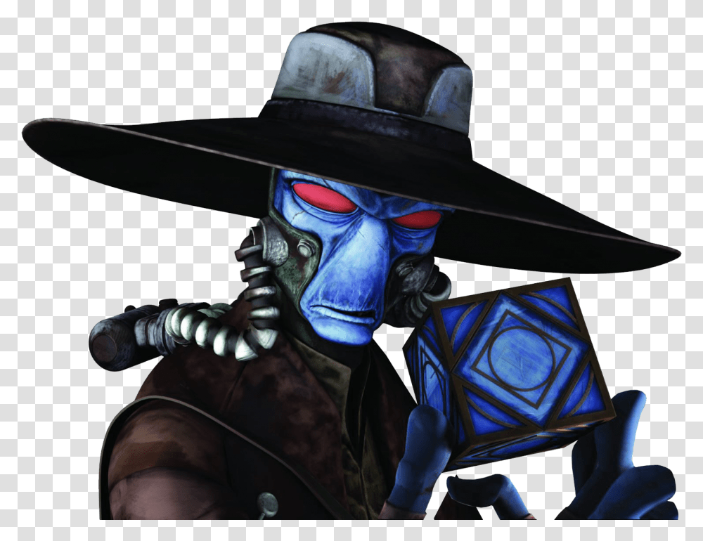 Star Wars Cad Bane Image Star Wars The Clone Wars, Clothing, Apparel, Hat, Person Transparent Png