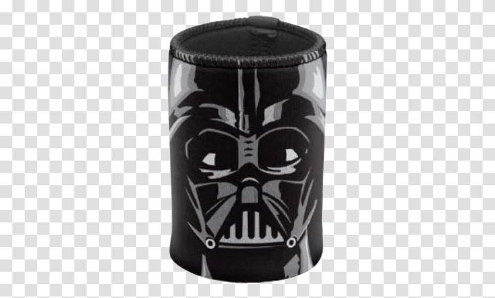 Star Wars Can Cooler Darth Vader Ceramic Mug Star Wars, Label, Text, Bottle, Architecture Transparent Png