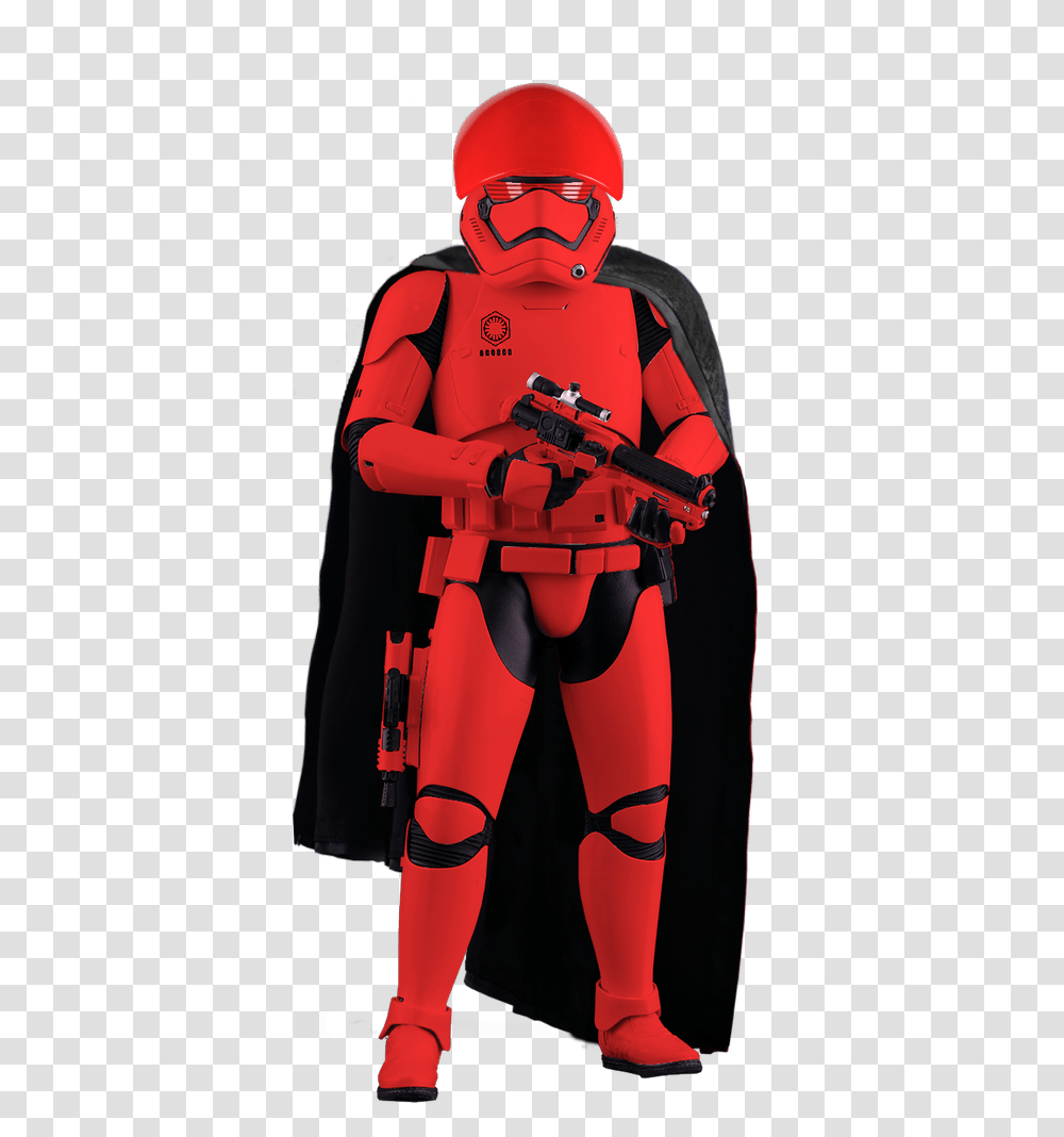 Star Wars Cardinal's Armor, Helmet, Apparel, Person Transparent Png