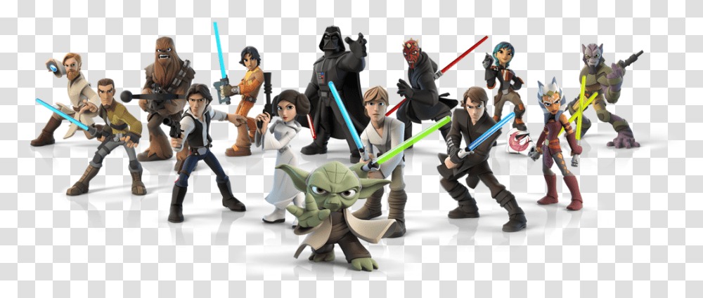 Star Wars Characters Photos Disney Infinity Characters Star Wars, Person, Duel, Figurine, People Transparent Png