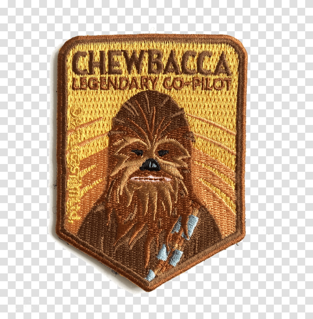 Star Wars Chewbacca Morale Patch Chewbacca Bordado, Logo, Symbol, Trademark, Badge Transparent Png