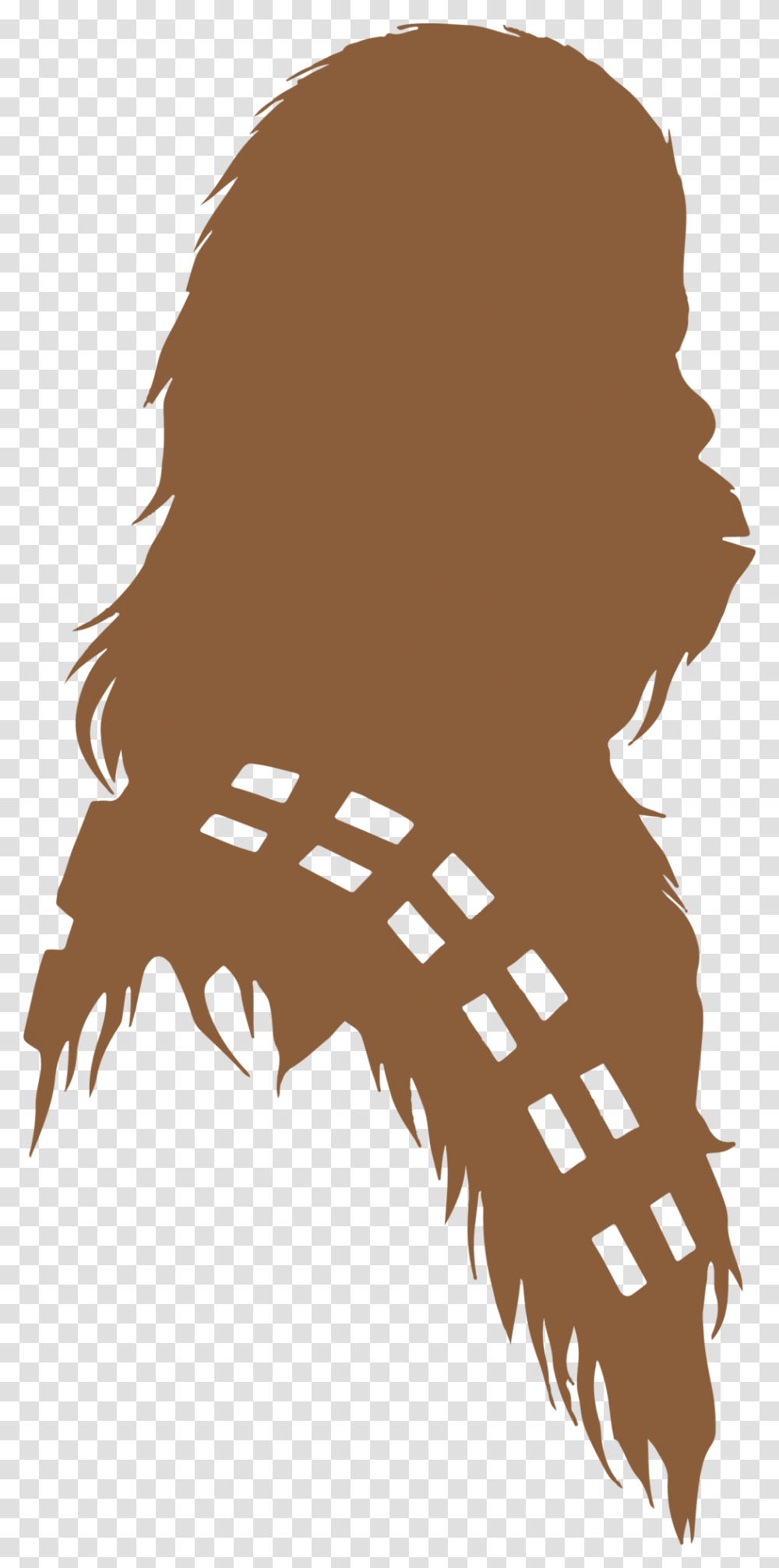 Star Wars Chewbacca Silhouette, Person, Human, Skin Transparent Png