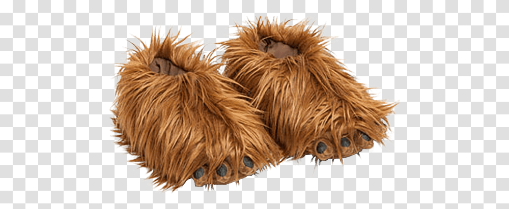 Star Wars Chewbacca Slippers With Sound Zing Pop Culture Mens Chewbacca Slippers, Chicken, Bird, Animal, Plush Transparent Png
