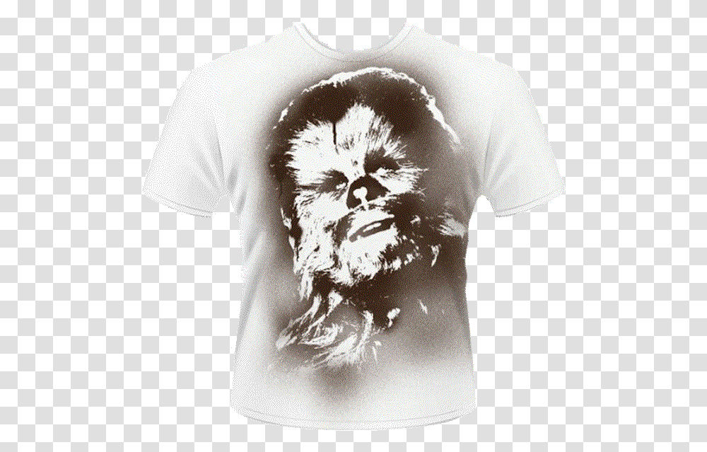 Star Wars Chewy T Shirt, Apparel, T-Shirt, Person Transparent Png