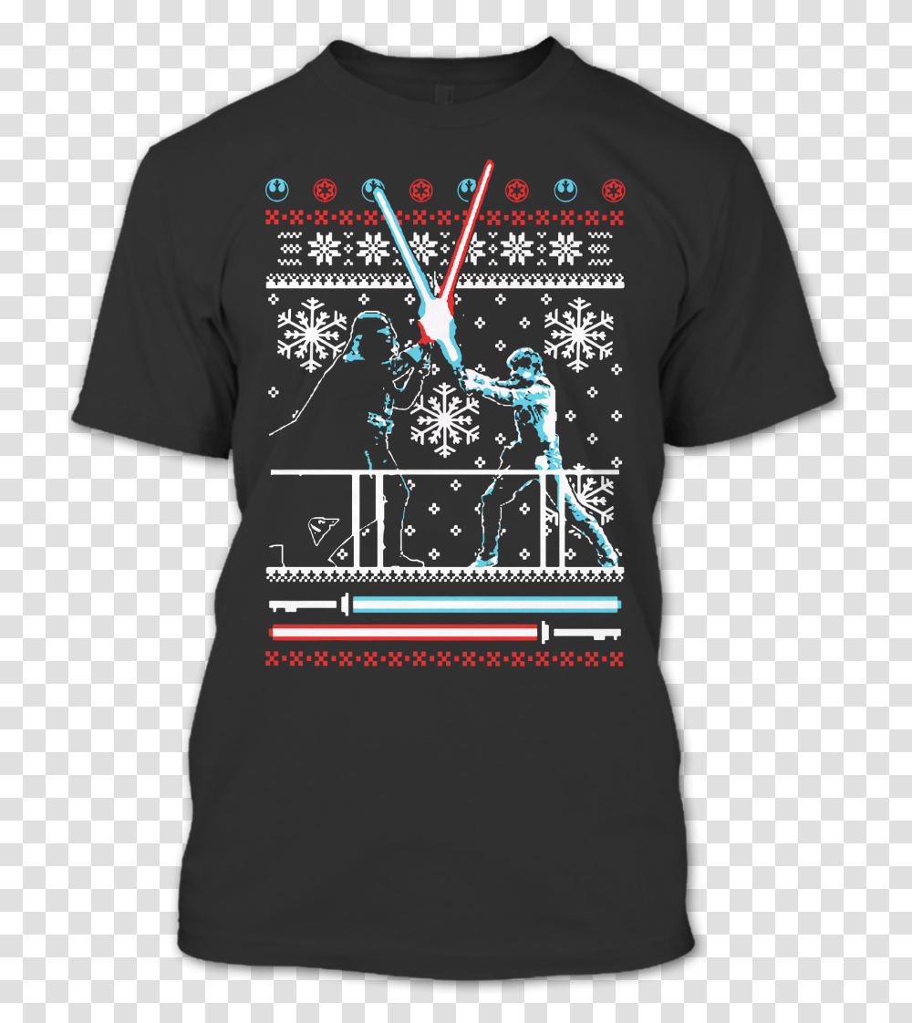 Star Wars Christmas Design, Apparel, T-Shirt Transparent Png