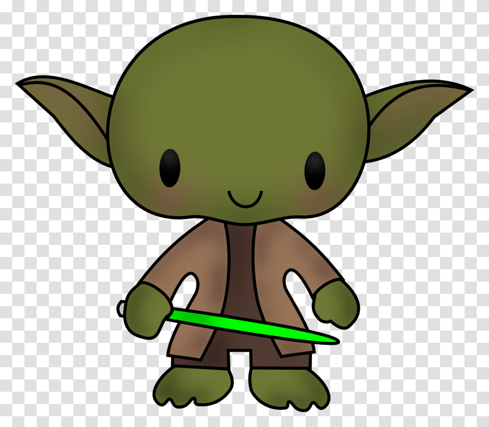 Star Wars Clip Art Star Wars Stars And Star Wars Baby, Toy, Plush, Green, Plant Transparent Png