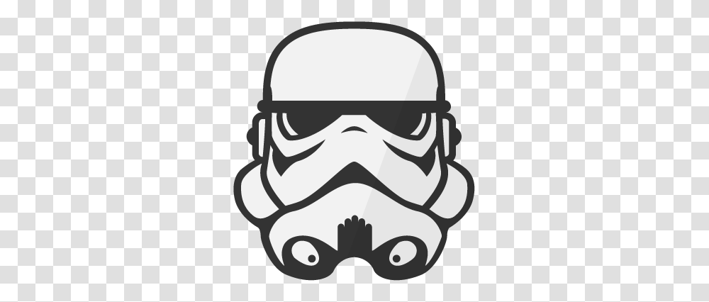 Star Wars Clipart Face, Stencil, Apparel, Helmet Transparent Png