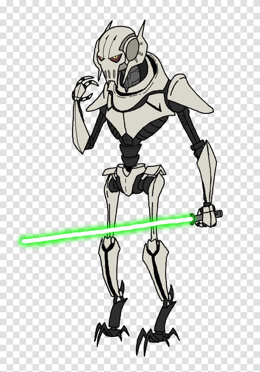 Star Wars Clipart General Grievous Collection, Person, Human Transparent Png